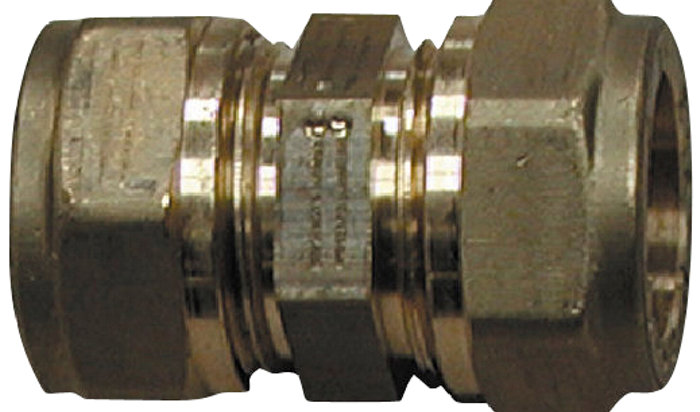 Kobling messing 15 mm